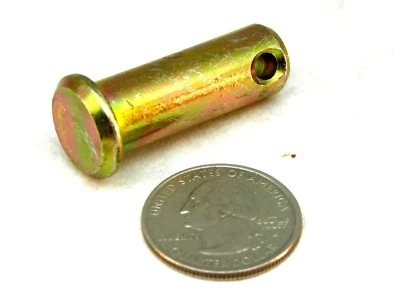 2-10-50-100-200 EE. UU. 1/2" (12 MM) X 1-3/8" (30 MM) AMARILLO ZINC CLAVIJA PIN NH Foto 1 de 4