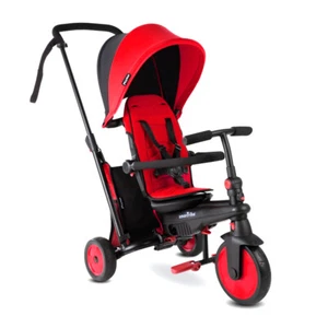 SmarTrike 5-in-1 STR3 Folding Stroller Kids Push Trike/Tricycle Toy 10m+ Red - Picture 1 of 10