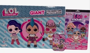 LOL Surprise Puppen Activity Geschenk Konvolut Farbe Aufkleber Basteln - Bild 1 von 3