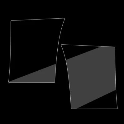 Front Door Panel Paint Protection Film Clear Bra PPF Fit For Tesla Model 3 zw - Image 1 of 4