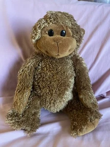 Michaels Chimpanzee Stuffed Animal Plush Brown Zoo Soft Jungle Monkey Ape - Picture 1 of 6