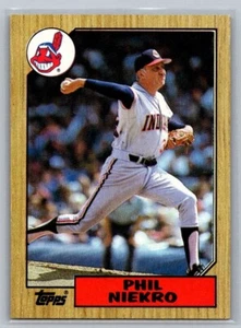 Topps Phil Niekro 1987 #694 - Imagen 1 de 2