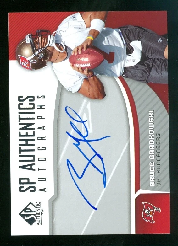 A7893- 2006 SP Authentic Autographs #SPBG Bruce Gradkowski Auto - Image 1 of 1