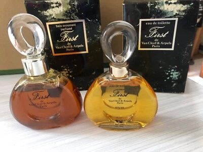 Van Cleef & Arpels First   Eau de Parfum 120ml et bain moussant 200ml. Vintage . - Photo 1/3