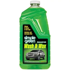 67 oz. Simple Green Streak-Free Car Wash and Wax - Vehicle Cleaning Solution - Picture 1 of 6