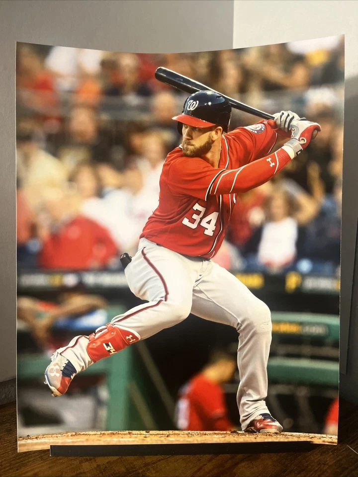 Bryce Harper Washington Nationals Phillies Glossy 8x10 Photo Print MLB - Image 1 of 1