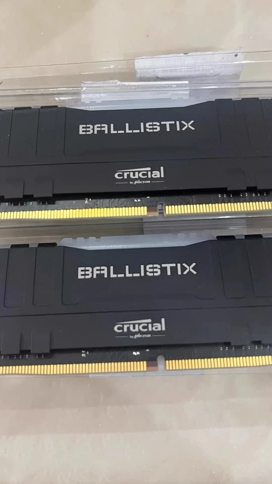 Crucial Ballistix BL8G36C16U4BL RGB 16GB 2x8GB DDR4-3600 Desktop Gaming Memory - Image 1 of 1