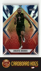 2020 Panini Phoenix #152 Jordyn Brooks Seattle Seahawks Fire Burst RC Rookie - Picture 1 of 2