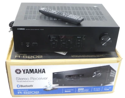 Yamaha R-S202 2ch. Natural Sound 200W Bluetooth Stereo Receiver - Image 1 of 4