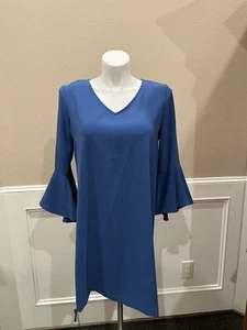 Vestido recto Karen Kane talla L. Mangas largas campana cambio - Imagen 1 de 5