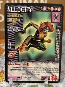 Wildstorms CCG Velocity Cyberforce Rare Card Top Cow Image Universe Comics - Picture 1 of 2