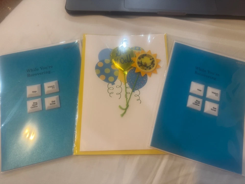 NEW Papyrus Lot of 12 Get Well, Thank You, and Sympathy Cards Mixed Assortment - Image 1 of 4