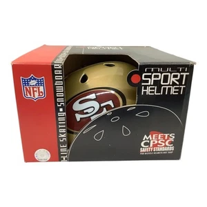 NFL Wincraft Sports San Fran 49’ers Multi Sport Helmet - Official SPSC Safe NOS - Picture 1 of 8