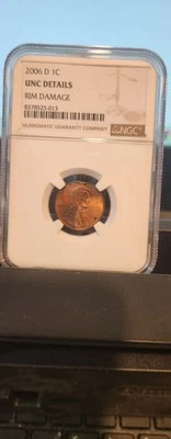 2006 D 1c UNCIRCULATED  Details  By NGC  - Image 1 of 2