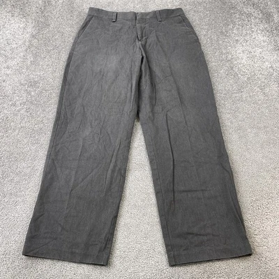 Pantalones Croft & Barrow Para Hombre 31x30 Gris Recto Informal Mezcla de Algodón Foto 1 de 4