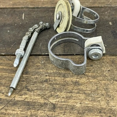De colección Sturmey Archer Polea Guías Ajustadores de Cadena Inglaterra Años 60 Piezas de Bicicleta Foto 1 de 4