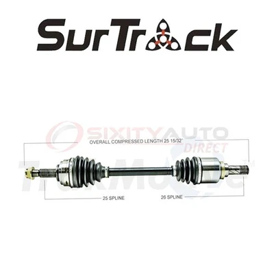 SurTrack CV Axle Shaft for 2007-2012 Nissan Versa 1.8L L4 - Constant pf - Image 1 of 4