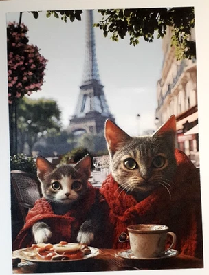 tarjeta divertida para cualquier ocasión - una Navidad en París ED#143 Foto 1 de 2