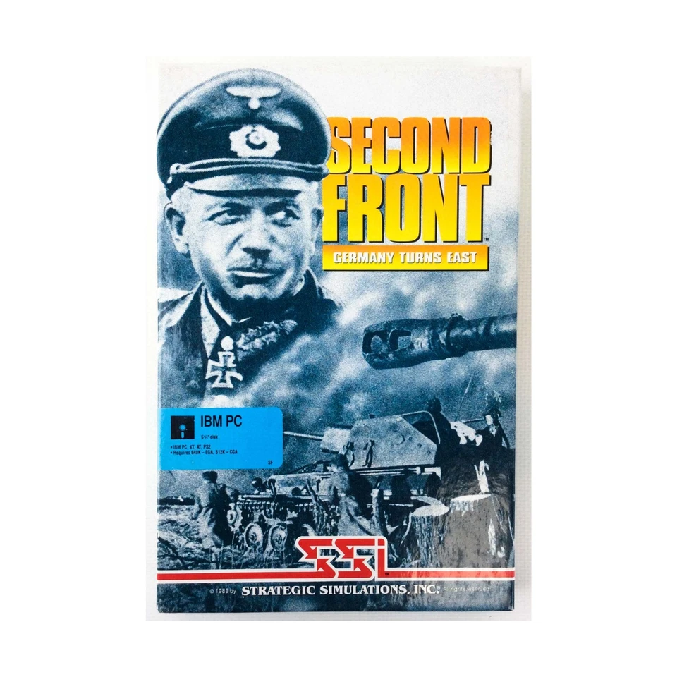 SSI Computer Wargame Second Front - Germany Turns East (PC 5 1/4") VG/VG+ - Image 1 of 1