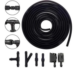 7x Windscreen Wiper Pipe Tube Hose Washer Jet W/ Connectors Kit For Nozzle Pump - Bild 1 von 10