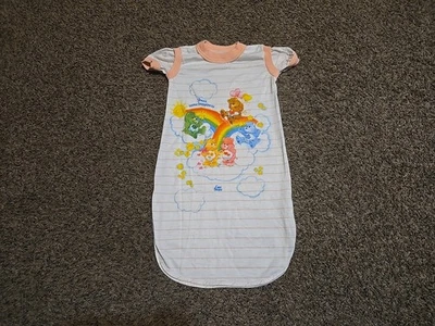 Camisón pijama vintage años 80 Care Bears niño pequeño comparte felicidad. Talla 3T Foto 1 de 4