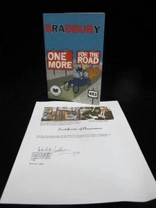 RAY BRADBURY Signed First Edition 2002 COA Book ONE MORE for the ROAD New Story - Picture 1 of 7