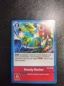 Rowdy Rocker Digimon CCG BT5-094 Regular - Picture 1 of 1