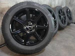 VW Touran 1 1T Cross Touran 1 1T Alufelgen Winterreifen 205/55 R 16 Continental  - Bild 1 von 12