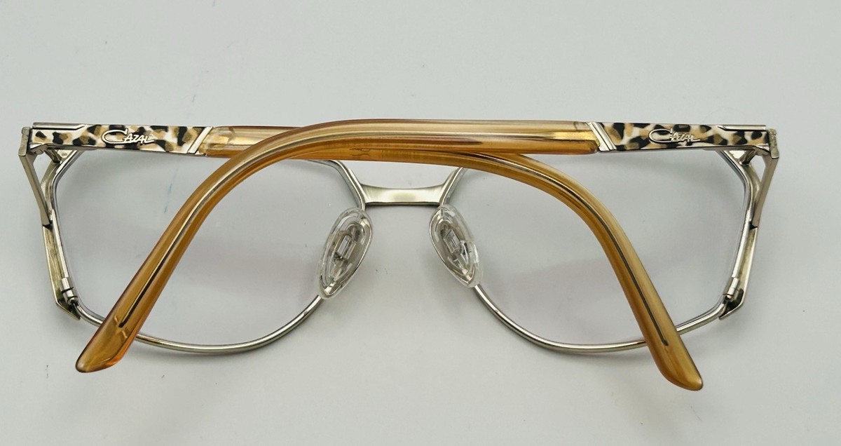 Vintage CAZAL Mod.267 メタル シルバー×ゴールド CAZAL Gold Eyeglass Frames for sale | eBay