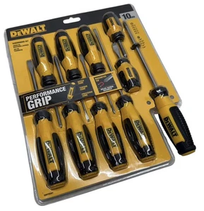 DEWALT 10-TEILIGES SCHRAUBENDREHER-SET MODELL: DWHT65201 (AZP026928) - Bild 1 von 2