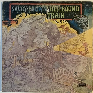 Savoy Brown - Hellbound Train 1st Press Vinyl Lp Gatefold VG+/Better VG - Picture 1 of 7