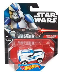 Hot Wheels Star Wars 501st Clone Trooper Character Car - Bild 1 von 2