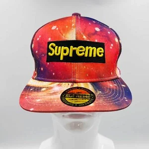 Supreme - Summer Wide Flat Brim Embroidered Baseball Cap | Colourful Galaxy P... - Bild 1 von 4
