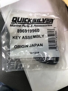 New Old Stock OEM Genuine Quicksilver Mercury 896919960 Key Assembly - Picture 1 of 3