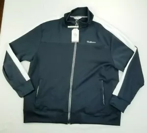 Ben Sherman 2XL Regular Fit Salute Logo Full Zip Turtle Neck Navy Men's Jacket - Picture 1 of 10