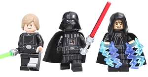 Lego Star Wars Luke Skywalker Emperador Palpatine Darth Vader Estrella de la Muerte Duelo - Imagen 1 de 1