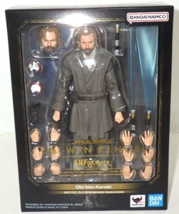 Bandai S.H.Figuarts Obi-Wan Kenobi 1:12 Figure with Cloak & Droid – Star Wars JP - Picture 1 of 24