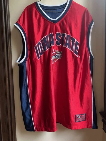 Colosseum Athletics IOWA STATE Cyclones Basketball JERSEY Sz ADULT XXL Cover