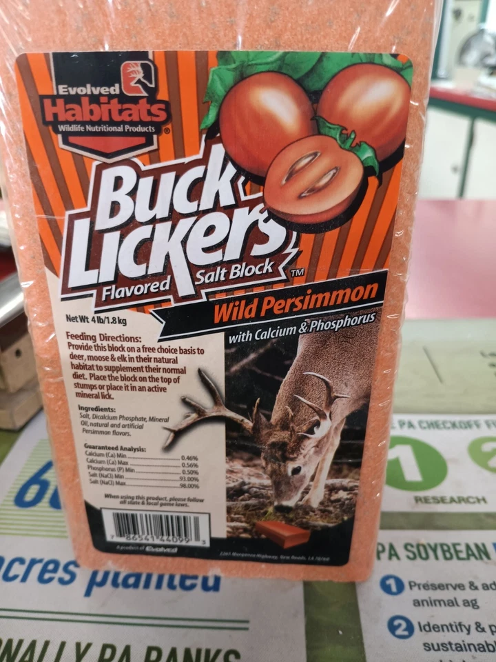 Evolved 44099 Buck Licker Wild Persimmon 4lb Block - Image 1 of 1