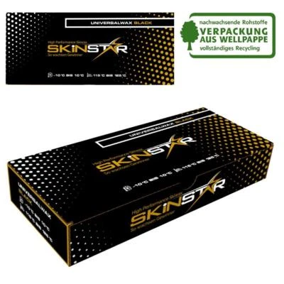 SKINSTAR BLACK EDITION Universal Wax Skiwachs Langlauf Ski Rennwachs 250g - Bild 1 von 4