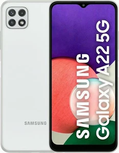Smartphone Samsung Galaxy A22 5G 4 GB 64 GB bianco Android sbloccato - Foto 1 di 8