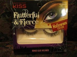 Kiss Flutterfly & Fierce Halloween Edition Lashes NEW - Picture 1 of 3