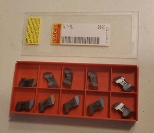 SANDVIK Coromant TLT 3L D18C Lathe Grooving Cut Off Carbide Inserts 10 Pcs - Picture 1 of 1