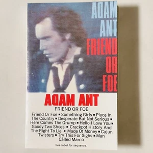 Adam Ant - Cassette - Friend or Foe - Goody Two Shoes - Picture 1 of 4