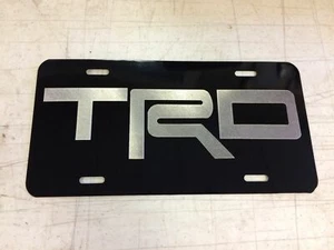 Toyota TRD Aluminium License Plate Highest Quality For All Vehicles - Bild 1 von 2