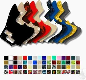 WD Custom Pickguard For Squier By Fender Vintage Modified Jaguar Bass - Picture 1 of 97