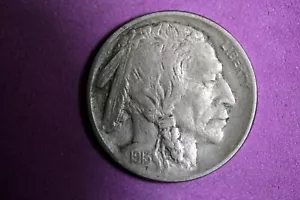 Estate Find 1913 - P T1 Buffalo Nickel!! #N04384 - Picture 1 of 2