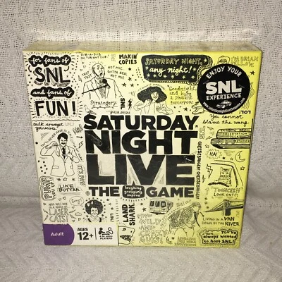 Saturday Night Live The Board Party Game New Sealed 2010 Box Is Discolored - Image 1 of 4