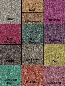 Cuentas de semilla, vidrio galvanizado Miyuki Duracoat 11/0 (2 mm) 23,5 gramos (2400 cuentas) - Imagen 1 de 17