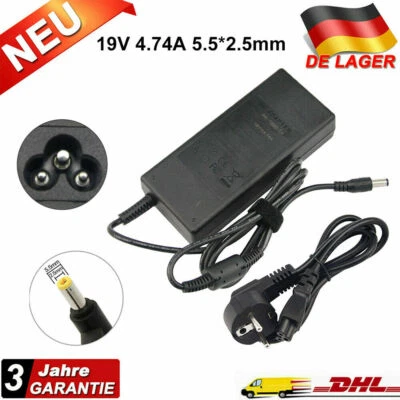 90W Ladegerät Netzteil für Inogen One G3, G4, G5 Toshiba Laptop Power Adapter DE - Bild 1 von 4